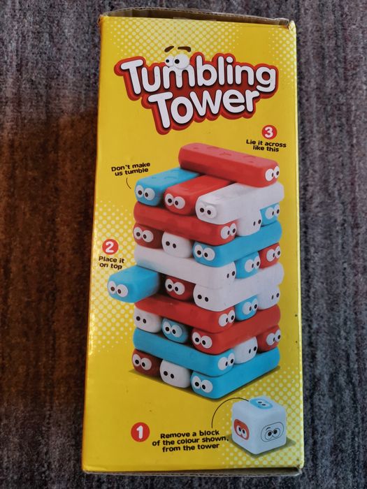 Gra dla dzieci wesołe klocki jenga