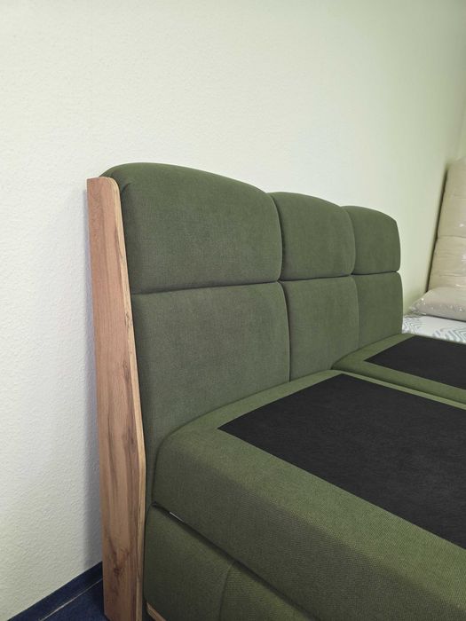 Łóżko kontynentalne Palermo z pojemnikami