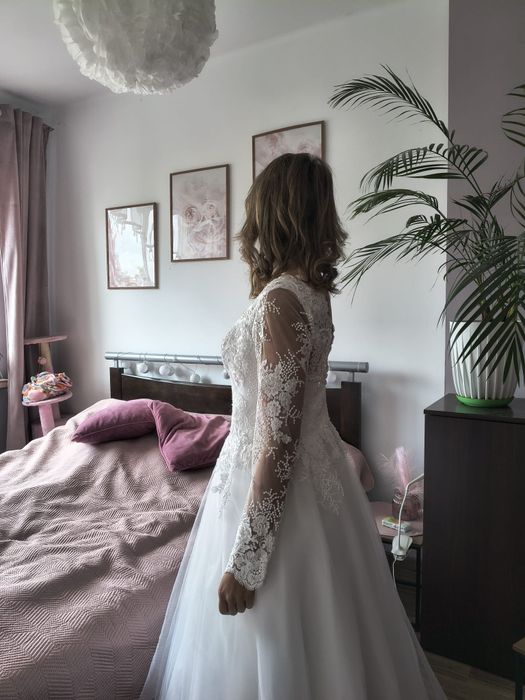 Suknia ślubna Jola Moda + sukienka dla corki