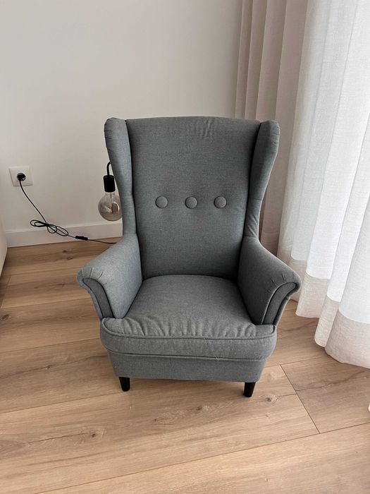 Poltrona p/criança, Vissle cinz