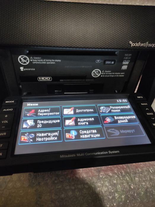 Магнитола mitsubishi mmcs e-05 USB Bluetooth  lancer x outlander