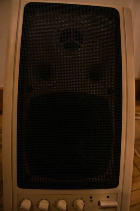 Sistema de Som 2.1 Potente (Subwoofer + Tweeters) – Como Novo!