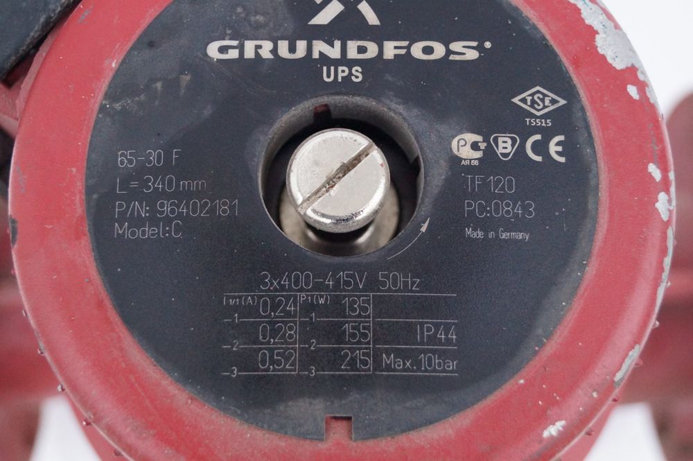 pompa grundfos ups 65-30/f 3~400v obiegowa c.o. lfp 65pot30a/b