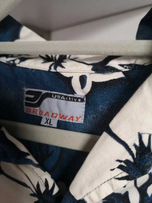 Broadway USA active koszula w kwiaty vintage r. XL