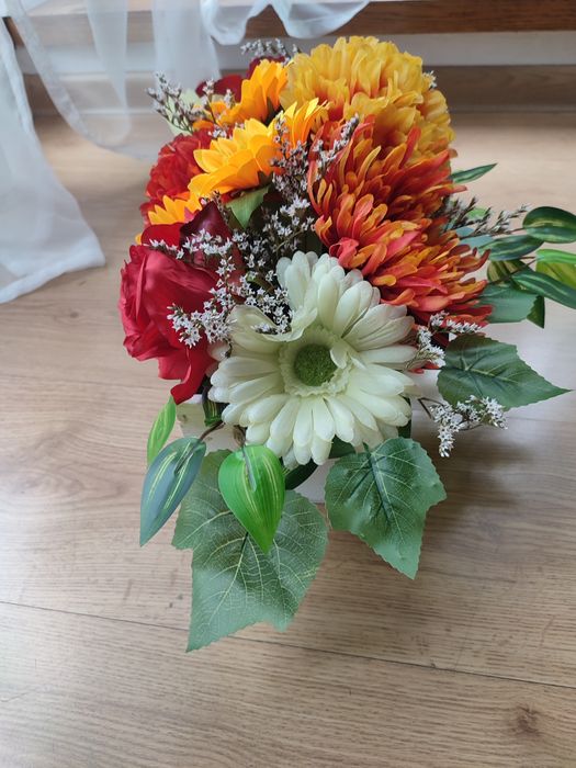 Stroik dla Dziadków, wiązanka z dedykacją