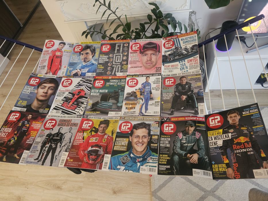 GP Racing 16 szt F1 archiwalnych wydań