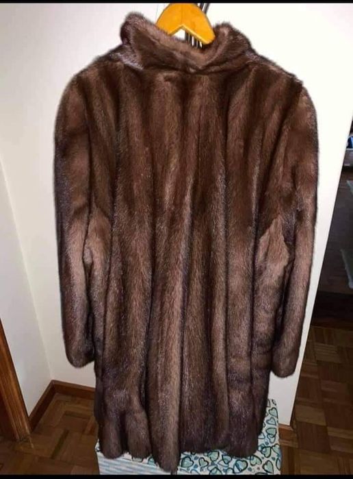 Casaco de visone maschio demi buff