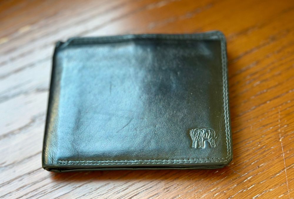 Чоловічий гаманець шкіра