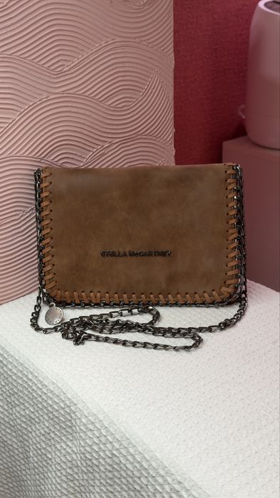 Коричнева сумка Stella McCartney