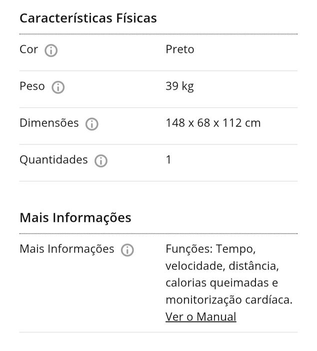 Passadeira de Corrida BODYTONE DT12+