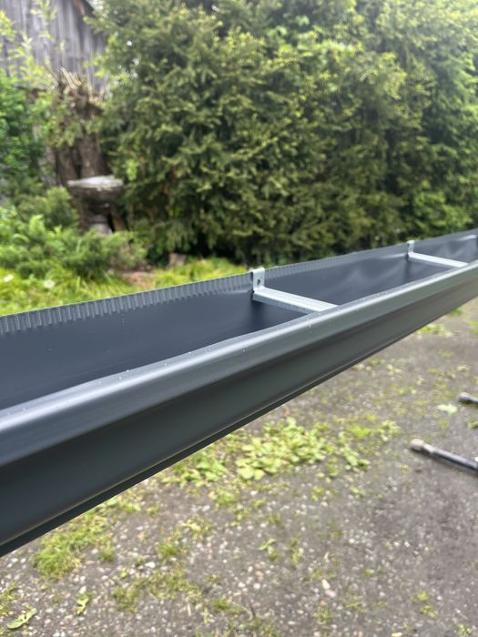 Rynny  w ciągłej długości, bez łączeń, rynny ciągnione