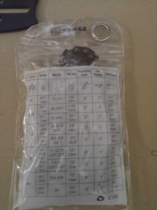 Шина цепь для бензопилы электропилы: 350 грн. - Бензоінструмент Харків ...