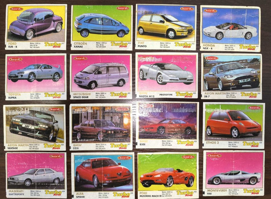 Вкладиши Turbo Super 401-470 62шт. вкладиші Турбо