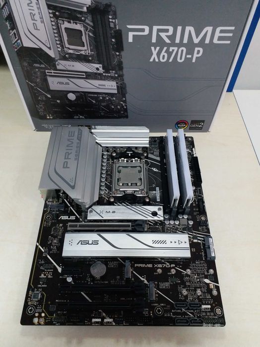 Комплект ASUS Prime X670-P+Ryzen 5 7500F+DDR5 32Gb (2x16Gb) 6000 MHz