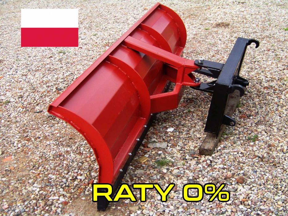 Pług śnieżny do śniegu  prosty 1,2 - 3.0 wózek widłowy RATY