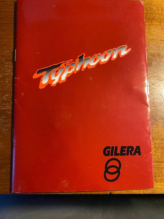 Scooter Gilera Typhoon 50 cc - Antracite - Para peças