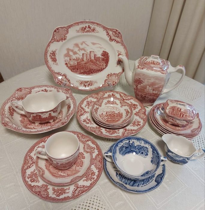 JohnsonBros, Англія,Old Britain Castles,Spode,Sphinx