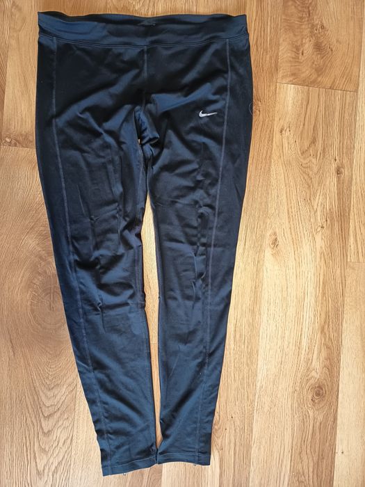 Leginsy Nike czarne sportowe xl