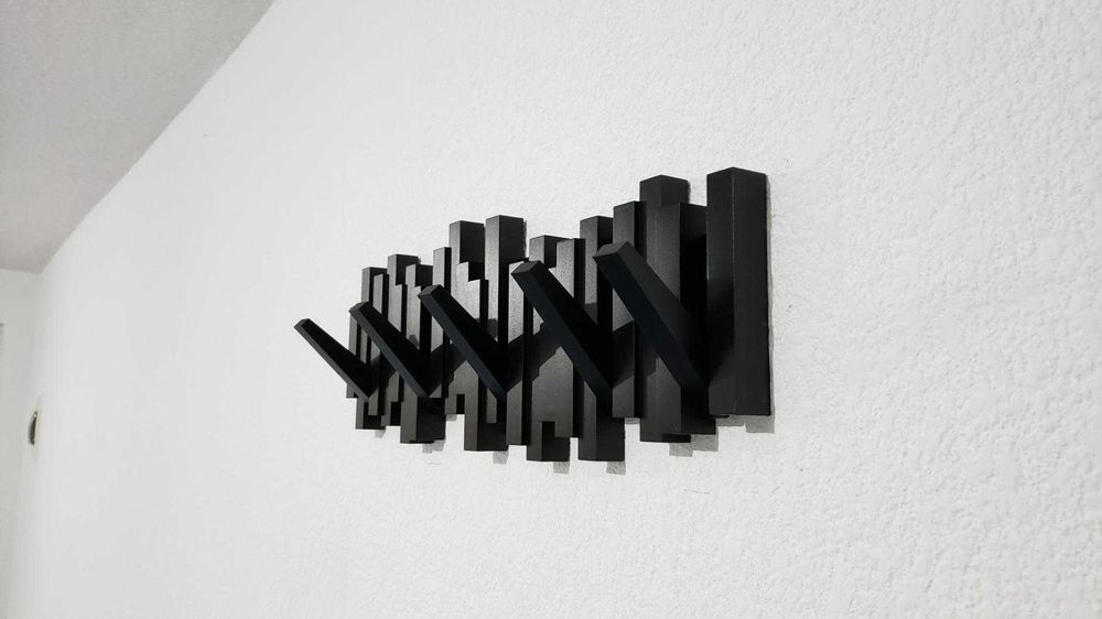 Oryginalny z haczykami przechowywanie dom na ubrania