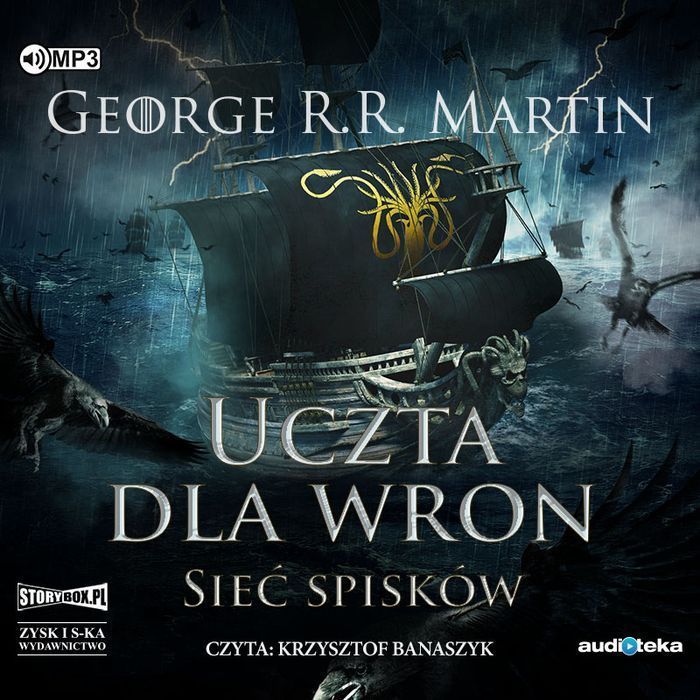 Cd Mp3 Uczta Dla Wron Część 2 Sieć Spisków Pieśń Lodu I Ognia Tom 4  George R.r. Martin