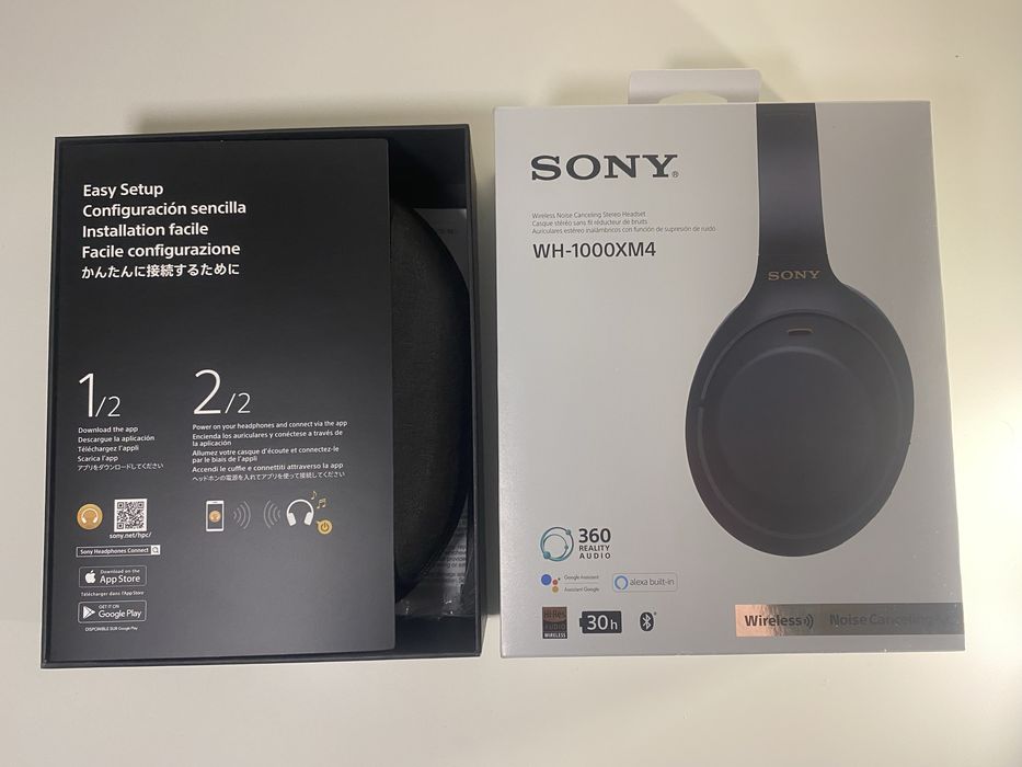 Навушники Sony WH-1000XM4 Black