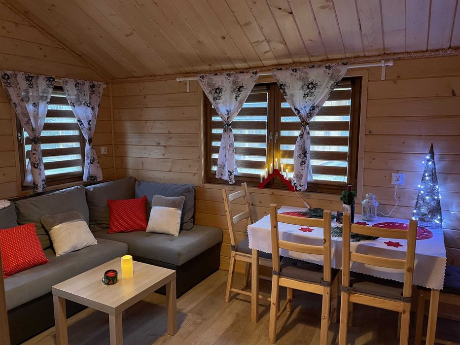 Domek drewniany 4 osobowy w Karpacz -Kowary, sauna, plac zabaw grill