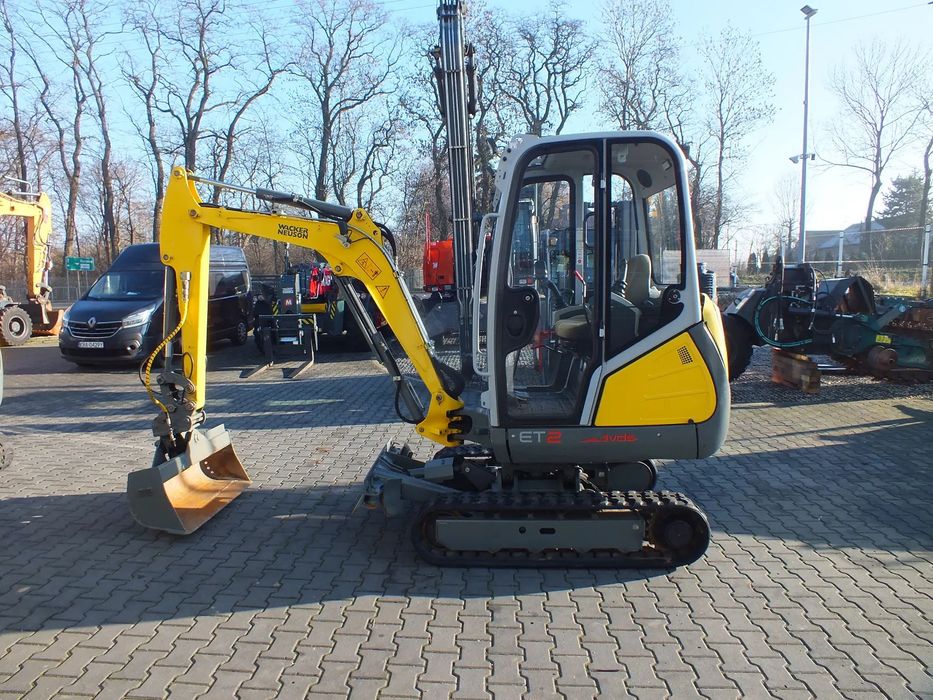 Wacker Neuson ET20  Koparka ET20 VDS * PRZECHYŁ * 2250KG Łyżki Kubota DŁUGIE RAMIE Ładna