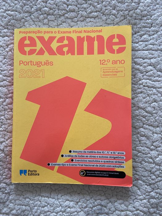 Livro de preparação EXAME PORTUGUÊS 12ano