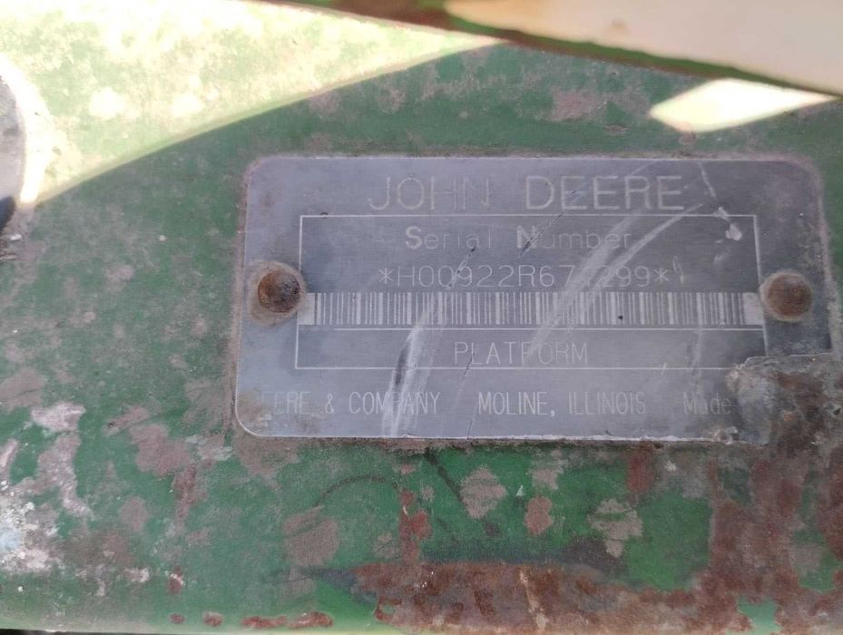 Жниварка John Deere 7,5