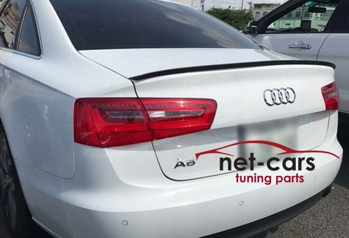 Spoiler lotka klapy AUDI A6 C7 -18 SEDAN czarny mat
