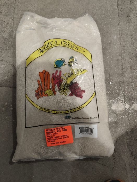 Podłoże do akwarium morskiego/Malawi/tanganiki