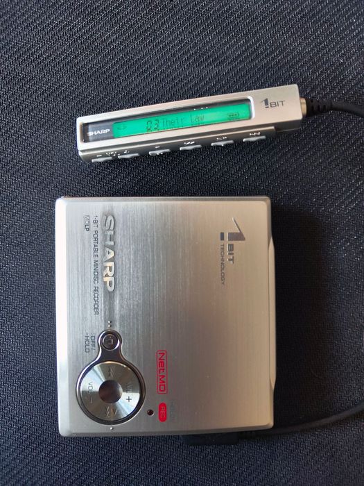 Sharp IM-DR580H(S) NetMD gravador / leitor de MiniDisc