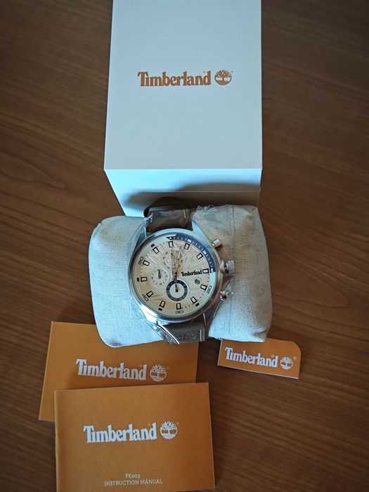 Relógio Timberland Castanho & Bege