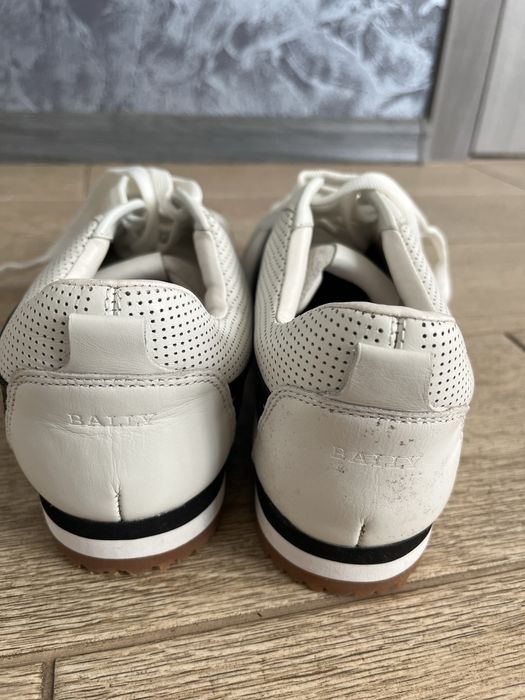 Чоловічі кеди/ кросівки шкіряні, нові, бренд BALLY, розмір 40