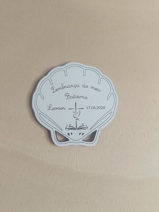 Lembrança iman em MDF para comunhão