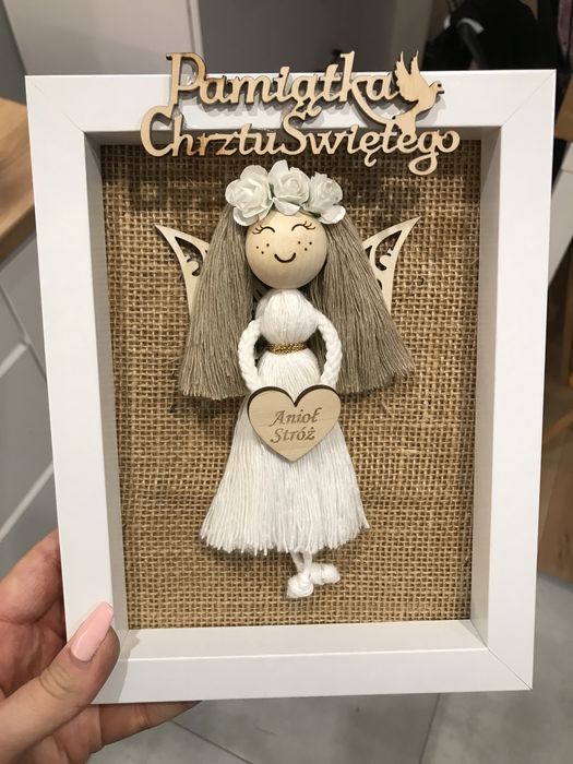 Pamiątka Chrztu Świętego Anioł Stróż