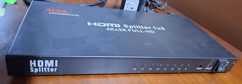 rozdzielacz sygnału HDMI (splitter) marki MRS Professional