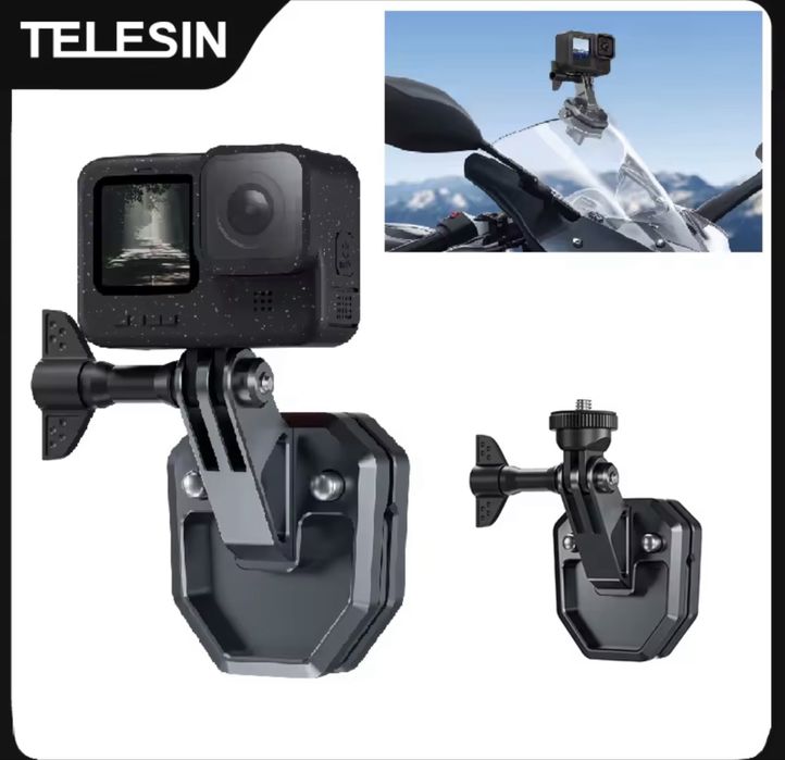 Крепление для экшн камеры на мото Telesin