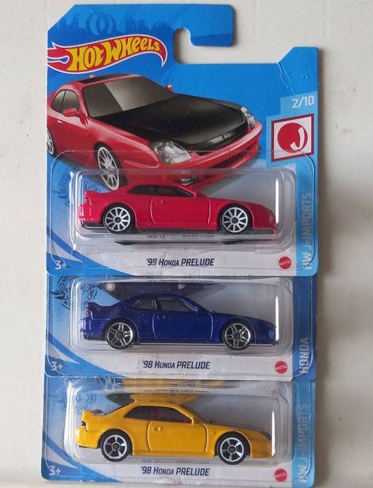 Honda prelude hot wheels