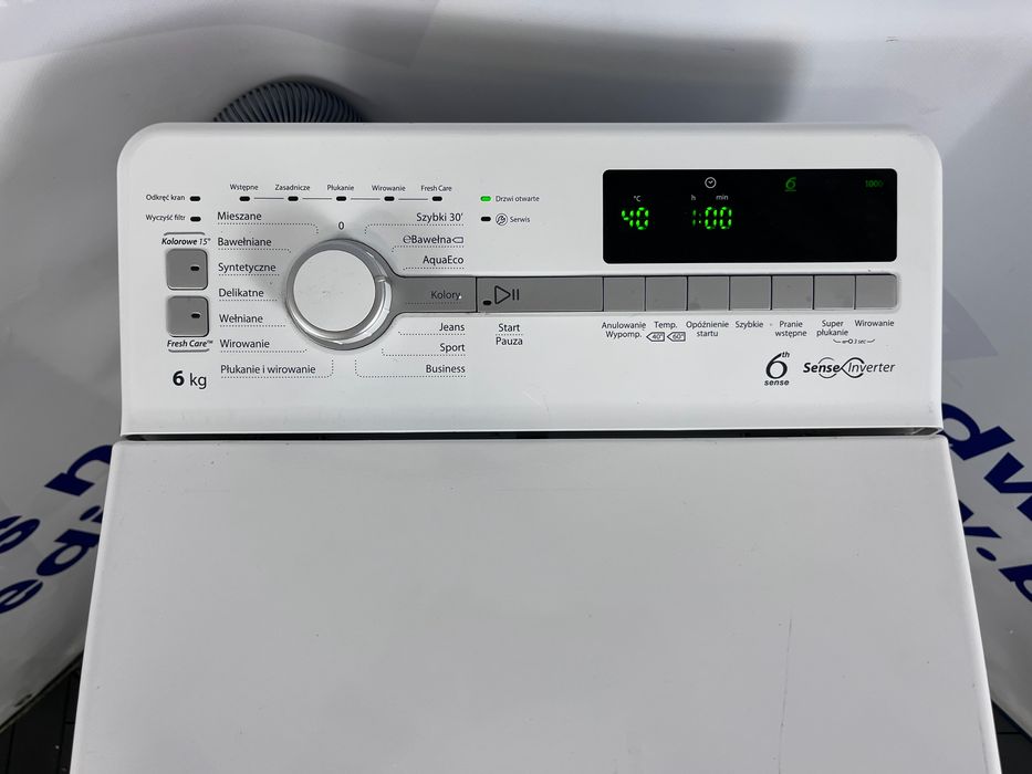 Pralka Whirpool Od Góry Ładowana 6kg/1000/A+++/Dostawa/Gwarancja