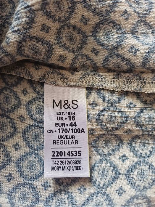 Sukienka na ramiączka 44 M&S