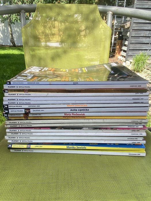 Stare gazety PLAYBOY stan bardzo dobry 22 sztuki
