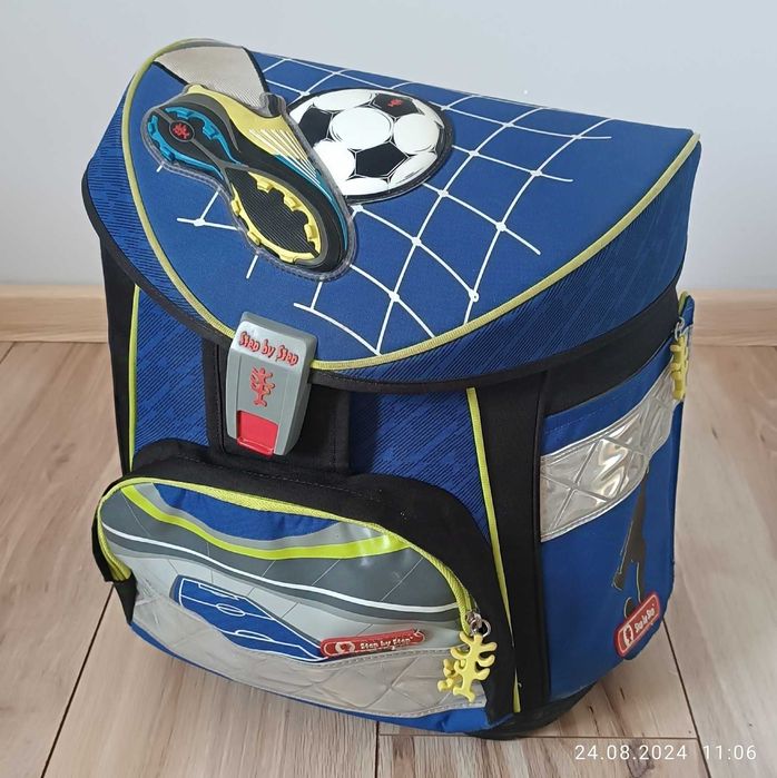 tornister plecak piłka Hama Step By Step z certyfikat zdrowe plecy