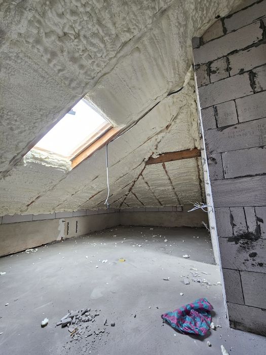 Утеплення Пінополіуретаном Піною (ППУ) Масардів, каркасних будинків