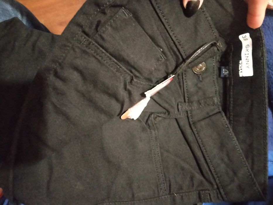 Calças de ganga/jardineiras