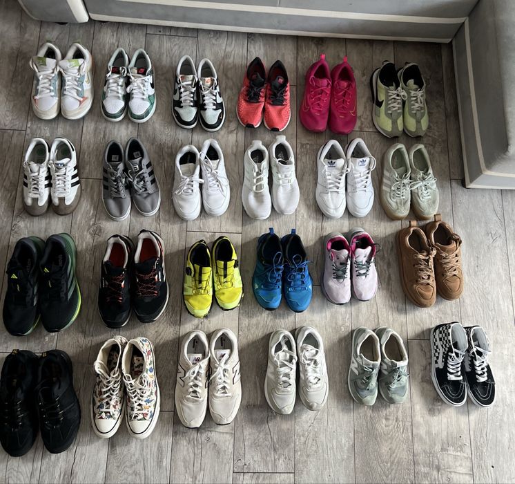 Buty damskie meskie mix do odsprzedaży bulk