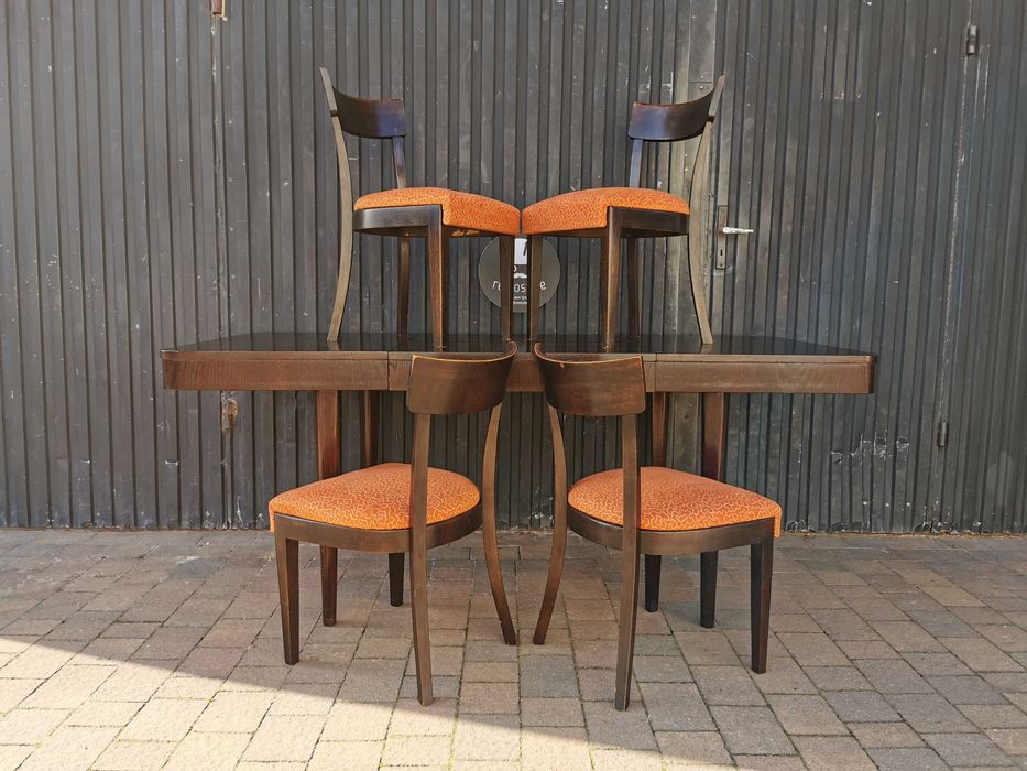Krzesła ART DECO J. Halabala, Czechosłowacja '30-50 Design, Prl, RETRO