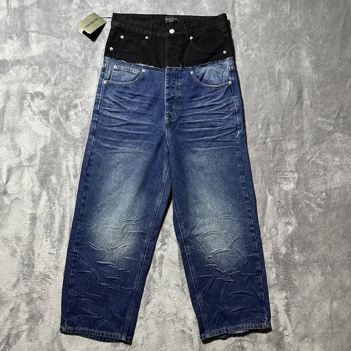 Джинси Штани Balenciaga CUT-UP BAGGY