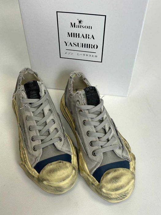 MMY Maison Mihara Yasuhiro кеди кросівки кросовки кеды сірі серые