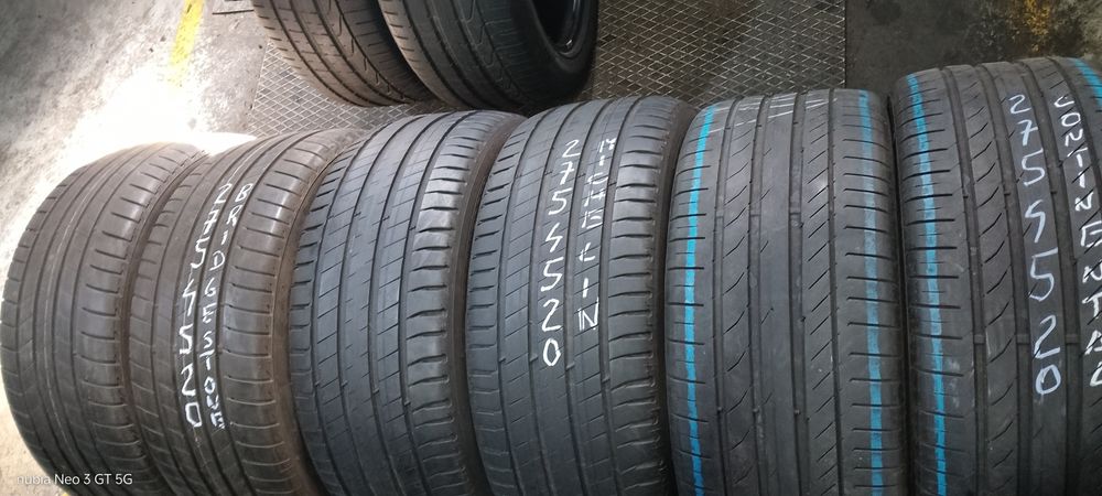 Pneus 275/45/20 semi novos